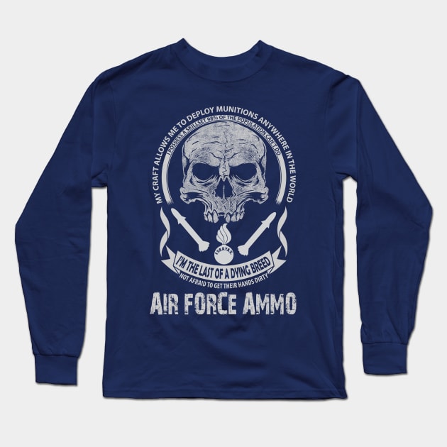 Air Force Ammo My Craft Long Sleeve T-Shirt by RelevantArt